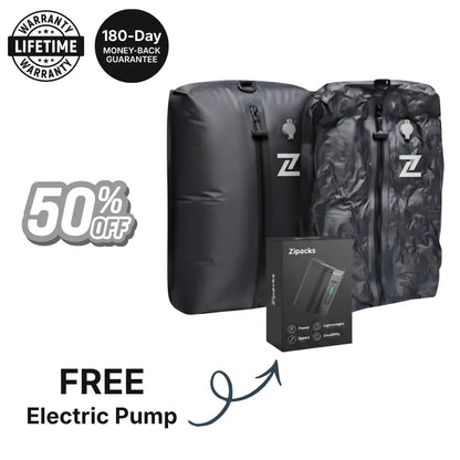 Zipacks™ Smart Compression System