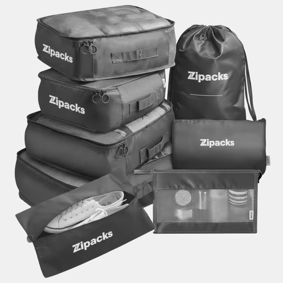 Travel Organizer Cubes Set (8 Pieces)